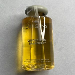 🧴 ORIGINS | CHECKS AND BALANCES MILKY OIL CLEANSER + MAKEUP MELTER